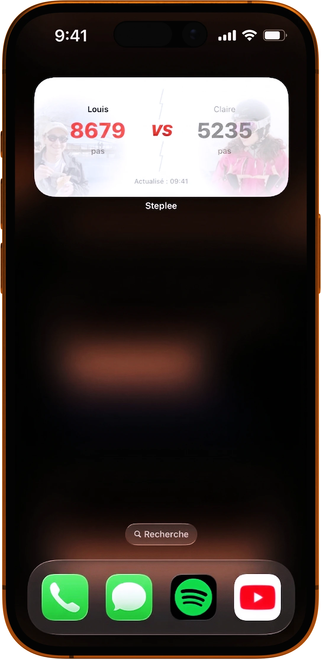 Steplee — daily step counter